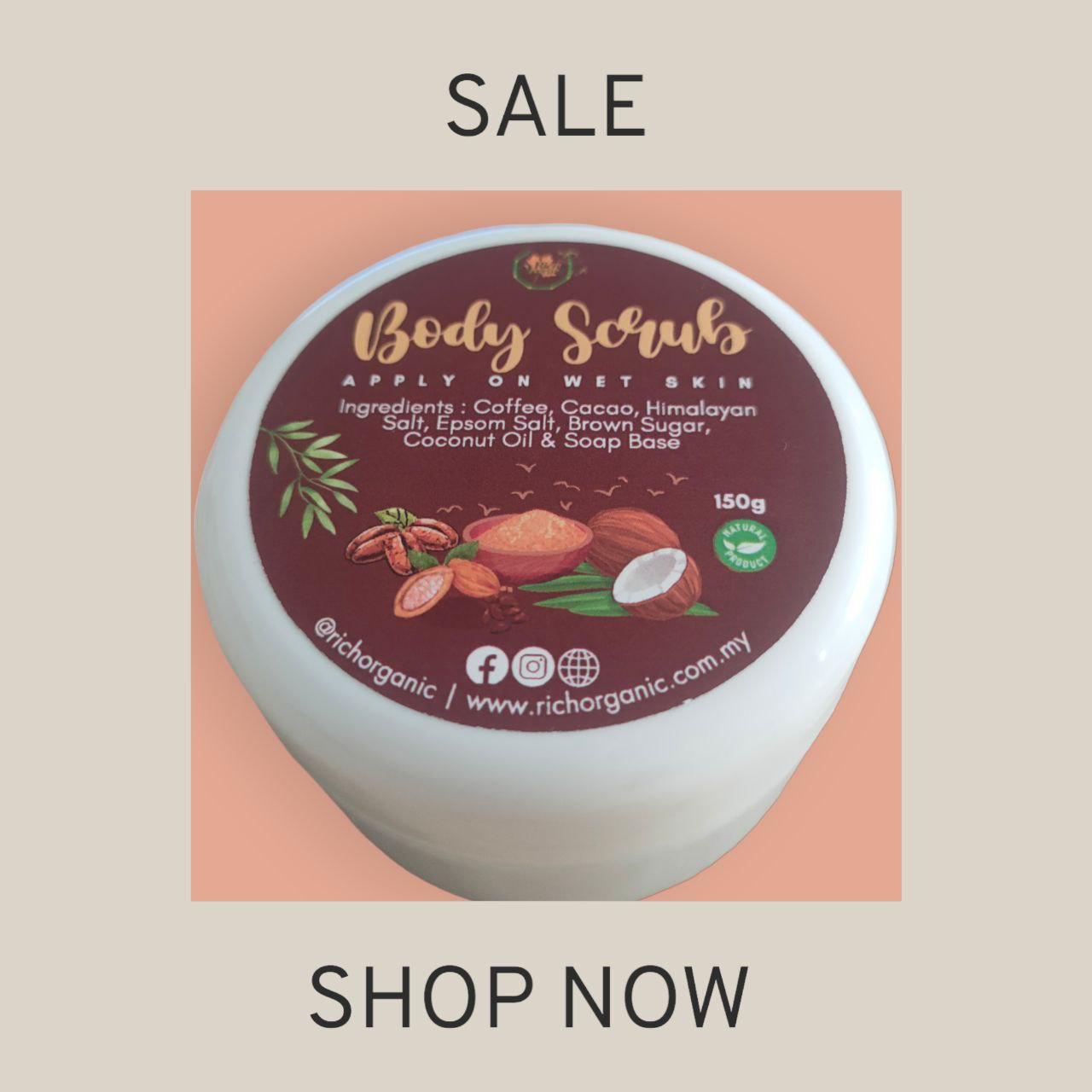 Body Scrub Sales